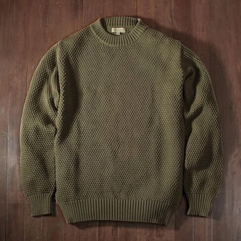 NOVICA Men's pima Cotton Sweater, Casual Style in Olive Green' in Kuwait