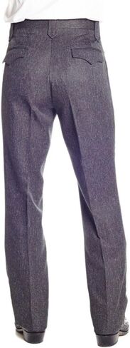 Circle S Men's Lubbock Stretch Slacks HTHR Charcoal 42 in Saudi Arabia