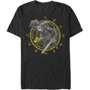 Nintendo Men's Legend of Zelda Link Tonal Triforce Collage in Kuwait