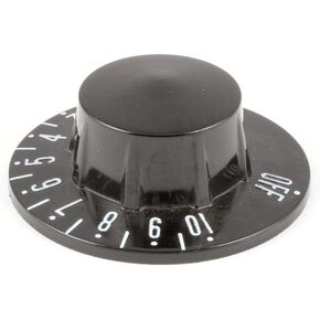 Atlas Metal 1097 Thermostat Knob , Black in Saudi Arabia