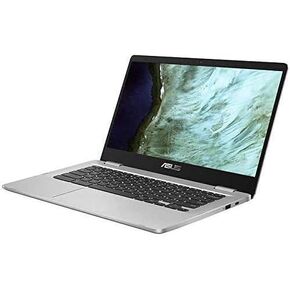 ASUS 2019 أحدث كروم بوك بشاشة لمس عالية الدقة 15.6 بوصة 1080 بكسل معالج انتل N4200 رباعي النواة 2.5 جيجا هرتز 4 جيجا بايت رام 64 جيجا بايت، هيكل من الألومنيوم المصقول 15-16 بوصة in Saudi Arabia