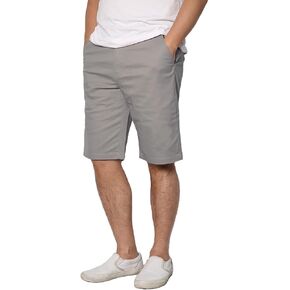 URBANJ Men's Slim-Fit 10.5" Inseam Lightweight Comfort Stretch Chino Shorts in Saudi Arabia