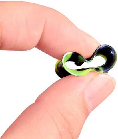 Stuppendux 1 زوج ملون لينة سيليكون مرنة الأذن الجلد الأنفاق المقابس المتوسع مقاييس ثقب الجسم جوفاء 2G-3/4 in Kuwait