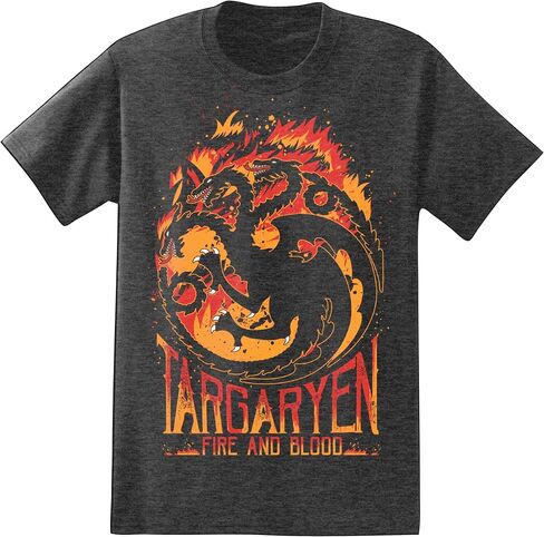 Game of Thrones Targaryen Fire and Blood Mens and Womens Short Sleeve T-Shirt in Kuwait