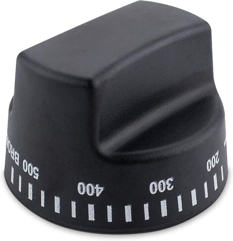 Whole Parts Thermostat Knob (Black) Part # PB010129 - Replacement & Compatible with Some Viking Ranges - Used On Most Duel Fuel Ranges - Non-OEM Parts & Accessories - 2 Yr Warranty in Kuwait