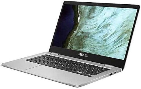 2019 Newest Asus Chromebook 15.6" Full HD Touchscreen 1080p, Intel N4200 Quad-Core Processor 2.5GHz, 4GB RAM, 64GB Storage, Brushed Aluminum Chassis in Saudi Arabia