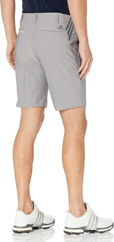 Adidas Golf Men's Ultimate365 3-Stripes Aero.rdy Golf Short, Gray, 38" in Kuwait