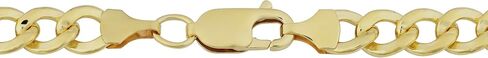 Kooljewelry 14k Yellow Gold Filled High Polish Miami Cuban Curb Link Chain Bracelet (6 mm, 8.5 inch) in Saudi Arabia