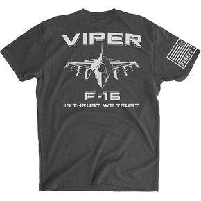 BUNKER 27 F-16 Viper T-Shirt, Fighting Falcon Air Force Shirts in Kuwait
