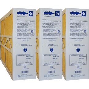 Clean Comfort M1-1056 P102-1625 918395 Filter 16x25x5 (Actual size: 15 3/8" x 25 1/2" x 5 1/4") 3 Pack by Clean Comfort in Saudi Arabia