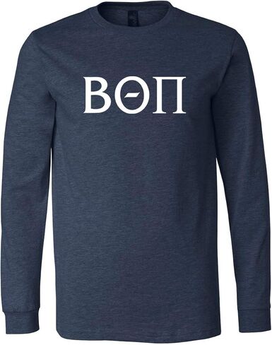 Sorority Letters Shop Beta Theta Pi Long Sleeve Cotton Jersey Tee in Saudi Arabia