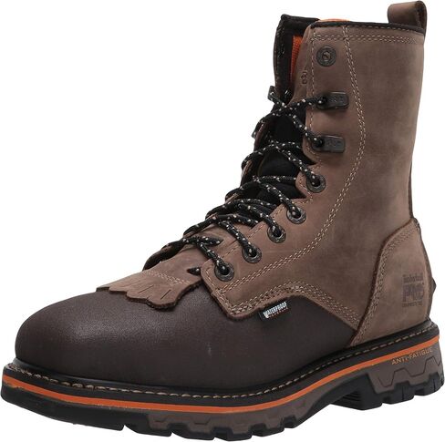 حذاء عمل غربي مضاد للماء من Timberland PRO للرجال 20.32 سم مصنوع من مواد آمنة مع سحاب جانبي وسحاب جانبي in Saudi Arabia