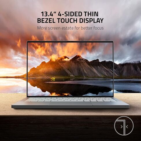 Razer Book 13 Laptop: Intel Core i7-1165G7 4 Core, Intel Iris Xe, 13.4" FHD 60Hz (1920x1200), 16GB RAM, 512GB SSD PCIe M.2 - Windows 11 - CNC Aluminum - Chroma RGB - Thunderbolt 4 - Mercury White in Saudi Arabia