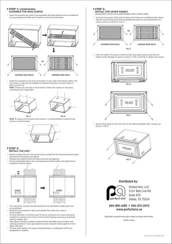 PerfectAire Air Conditioner Wall Sleeve in Saudi Arabia