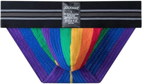 JOCKMAIL Men Briefs Underwear Rainbow Athletic Briefs Men Underwear for Sport Gym in Saudi Arabia