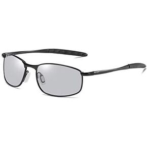 FEISEDY Classic Polarized Photochromic Sunglasses Driving Photosensitive Glasses B2444