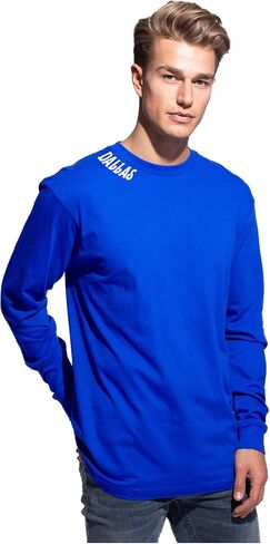 Daxton Premium Dallas Men Long Sleeves T Shirt Ultra Soft Medium Weight Cotton in Saudi Arabia