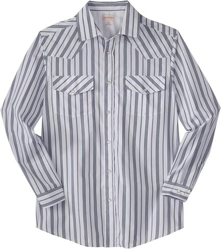 KingSize Boulder Creek Men's Big & Tall Western Snap Front Shirt in Kuwait