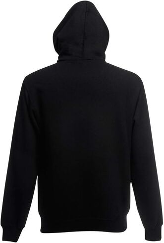 Fruit of The Loom Mens Hooded Sweatshirt Jacket (L) (Classic Olive) in Saudi Arabia