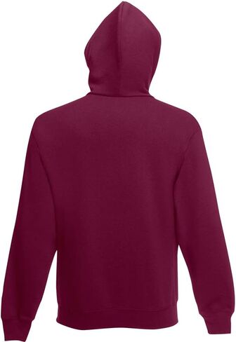 Fruit of The Loom Mens Hooded Sweatshirt Jacket (L) (Classic Olive) in Saudi Arabia