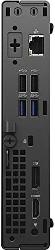 Dell OptiPlex 3000 3080 Desktop Computer - Intel Core i5 10th Gen i5-10500T Hexa-core (6 Core) 2.30 GHz - 8 GB RAM DDR4 SDRAM - 256 GB NVMe M.2 PCI Express M.2 SSD - Micro PC - Black (Renewed) in Kuwait