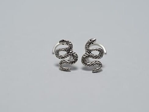 Nose Stud, Small Snake Sterling Silver Nose Stud/Nose Screw, Jewelry Nose Stud, Body Piercing Jewelry, Nose Piercing, Body Jewelry in Saudi Arabia