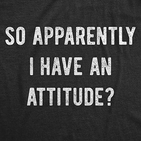 Mens So Apparently I Have an Attitude T Shirt Funny Sayings Sarcastic Tee in Kuwait
