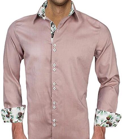 Mens Christmas Dress Shirts - Made in The USA in Saudi Arabia