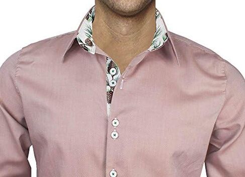 Mens Christmas Dress Shirts - Made in The USA in Saudi Arabia
