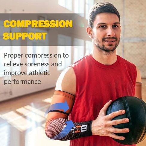 beister UV Sun Protection Cooling Compression Sleeves Arm Sleeves Men Women Cycling in Saudi Arabia