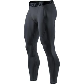 TSLA Men's Thermal Compression Pants, Athletic Sports Leggings & Running Tights, Wintergear Base Layer Bottoms