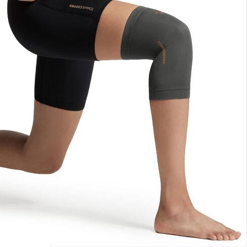 Tommie Copper Core Compression Knee Sleeve, Unisex, Men & Women | 4D Stretch, Breathable, Sweat Wicking Support for Muscle & Joint Stability in Saudi Arabia
