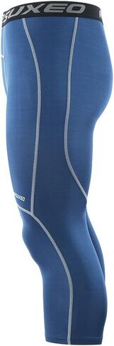 ARSUXEO Men's 3/4 Running Compression Tights Capri Pants K75 in Kuwait