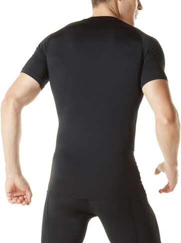 TSLA 1 or 3 Pack Men's UPF 50+ Quick Dry Short Sleeve Compression Shirts, Athletic Workout Shirt, Water Sports Rash Guard in Kuwait