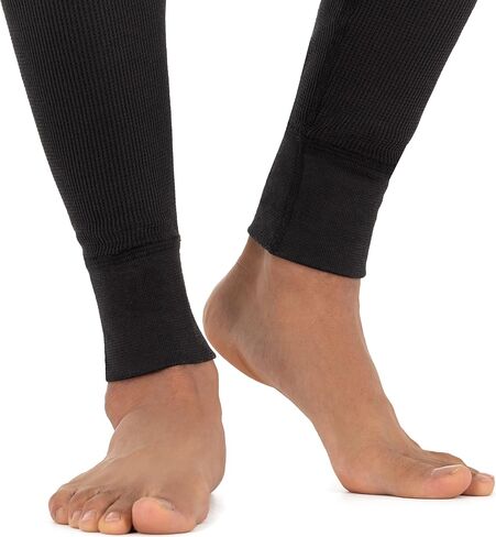 Fruit of the Loom Men's Recycled Premium Waffle Thermal Underwear Long Johns Bottom (1, 2, 3, and 4 Packs) in Saudi Arabia