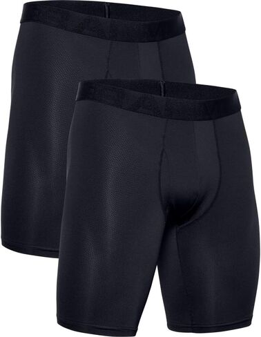 Under Armour Men's Performance Tech Mesh Long-Leg Boxerjock Brief Underwear, 9" Inseam, All-Day Comfort & Ultra-Soft, 3-Pack in Kuwait
