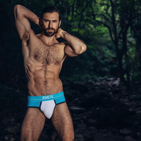 BSHETR Men's Jockstraps Athletic Supporters 5-Pack Ultra Soft Daily Sports Underwear in Saudi Arabia