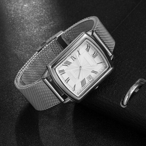 EACHE Stainless Steel Mesh Watch Band for Men Women, Quick Release Mesh Watch Straps 12mm 14mm 16mm 18mm 20mm 22mm in Saudi Arabia