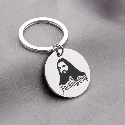 BLEOUK Vampi TV Show Lover Gift Nando Fucking Guy Keychain in Saudi Arabia