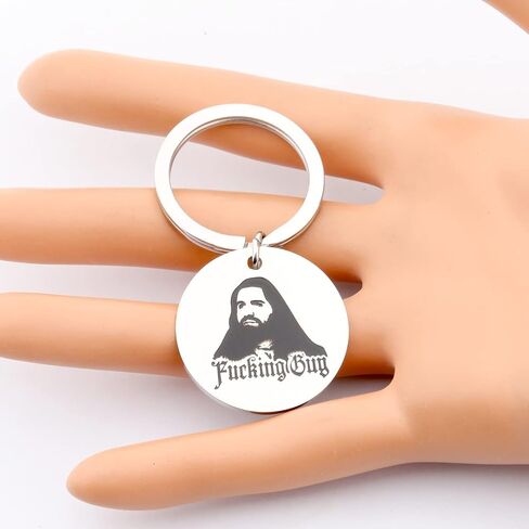 BLEOUK Vampi TV Show Lover Gift Nando Fucking Guy Keychain in Saudi Arabia