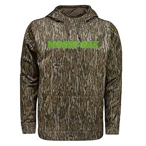 Mossy Oak Men's Camo Hunting Hoodies Performance Fleece Logo