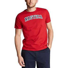 Nautica Men's Short Sleeve 100% Cotton Nautical Series Graphic Tee in Saudi Arabia