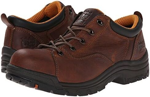 Timberland PRO Women's TiTANA Oxford Work Boot, Brown, 8.5 Wide in Saudi Arabia