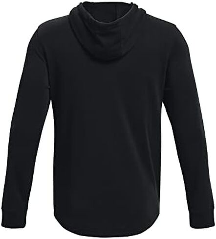سترة بغطاء للرأس للرجال من Under Armour ذات رقبة دائرية طويلة وRival Terry in Kuwait