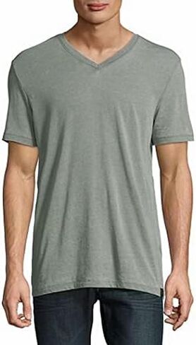 تي شيرت رجالي برقبة على شكل حرف V مكتوب عليه "Venice Burnout " من Lucky Brand in Kuwait