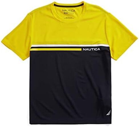 Nautica Men's Navtech Colorblock Tee in Kuwait