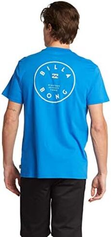 Billabong Men's Classic Short Sleeve Premium Logo Graphic Tee T-Shirt in Saudi Arabia