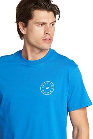 Billabong Men's Classic Short Sleeve Premium Logo Graphic Tee T-Shirt in Saudi Arabia