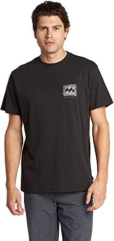 Billabong Men's Classic Short Sleeve Premium Logo Graphic Tee T-Shirt in Saudi Arabia
