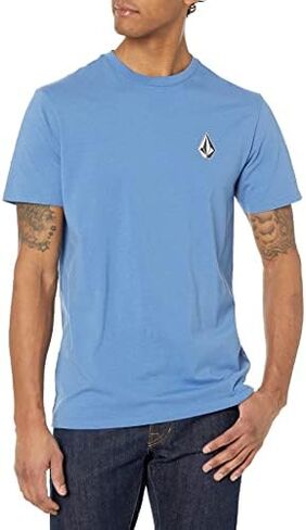 تي شيرت Volcom رجالي قصير الأكمام ذو تصميم عصري من حجر ديدلي in Kuwait